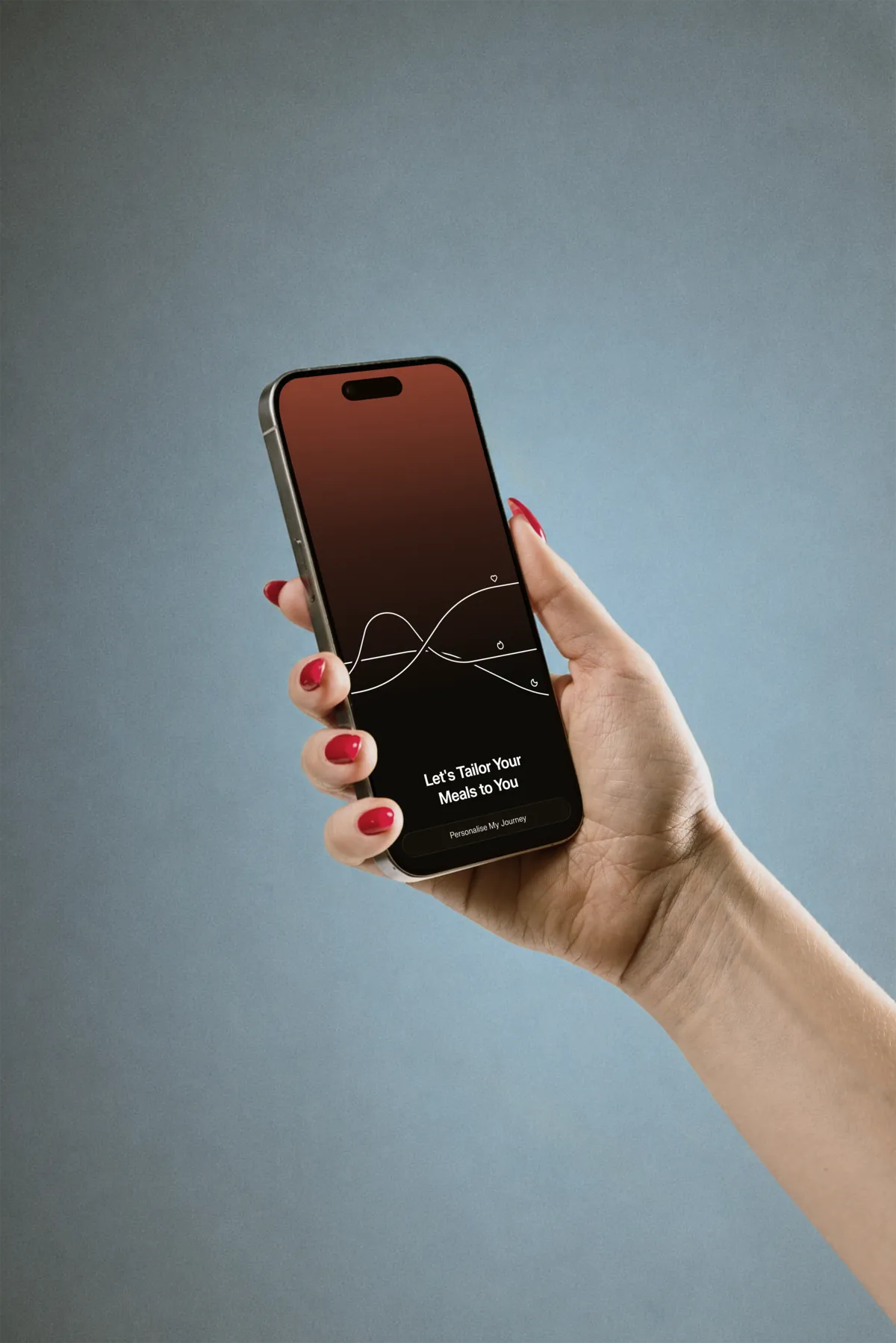 Calori app on a phone
